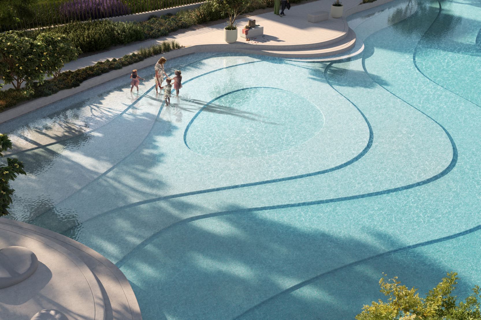 The Oasis resort pool
