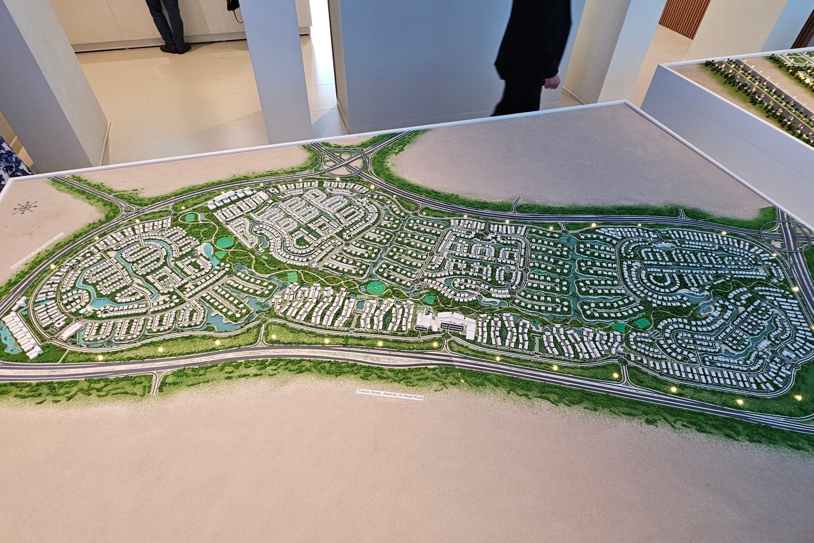 The Oasis masterplan layout