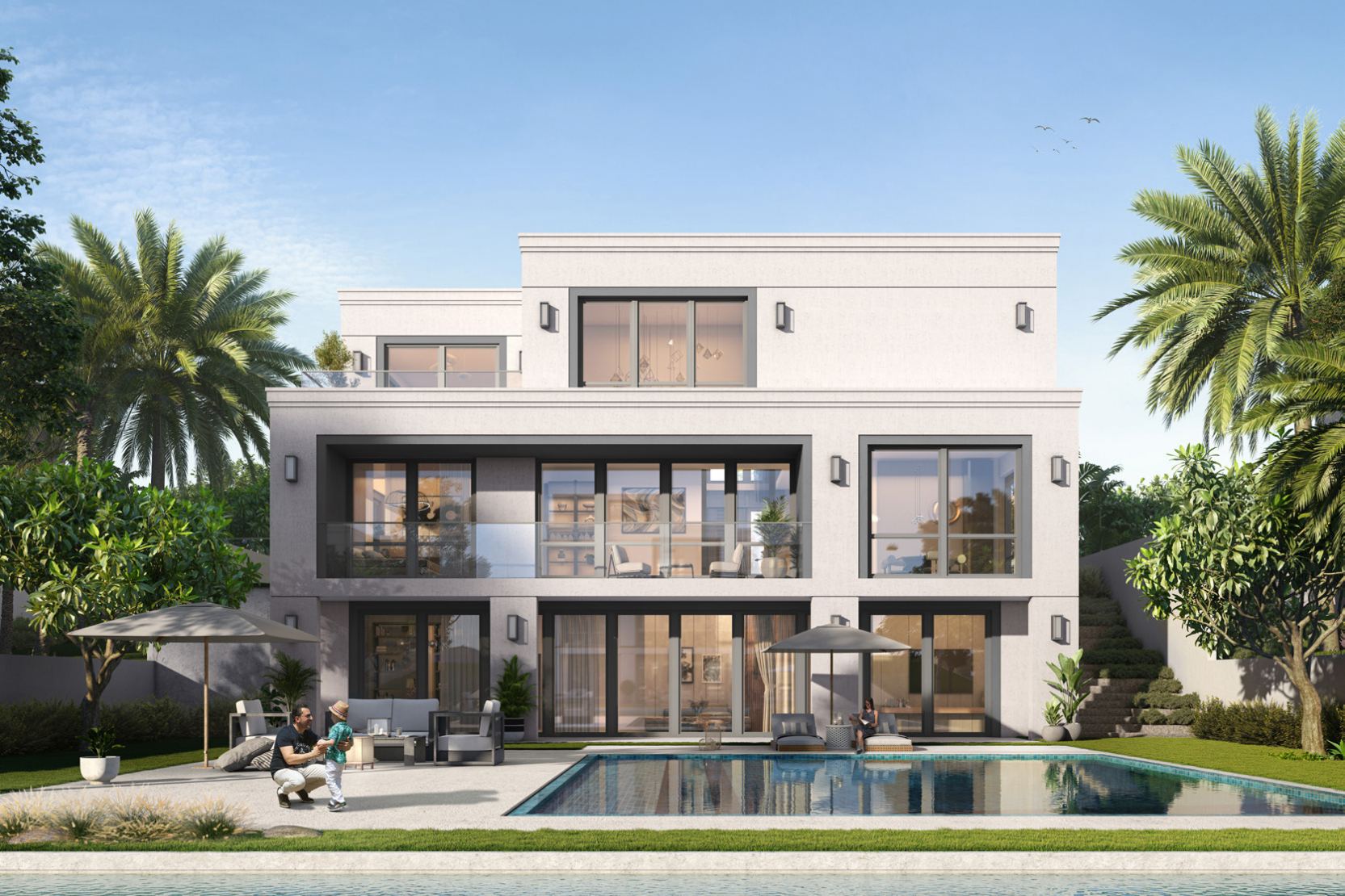 Super Mansion render
