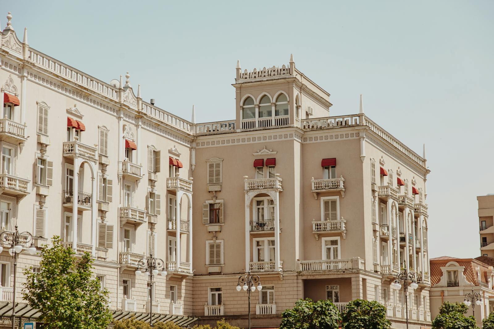 High-rise tower view representing rental yield profile in Dubai